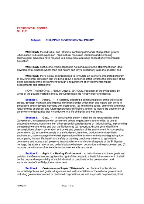 pd 1151|PRESIDENTIAL DECREES NOS. 1151 TO 1200 .